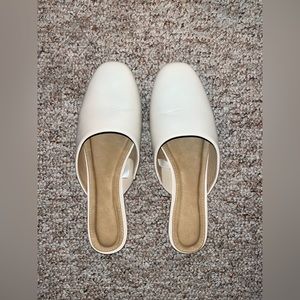 Cream Mules